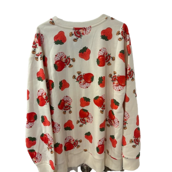 Strawberry Shortcake Women’s Crewneck Sweater NWOT Size M - Picture 4 of 9